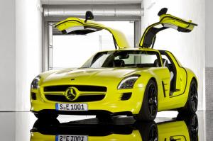Mercedes-Benz SLS AMG E-Cell Prototype 2010 года